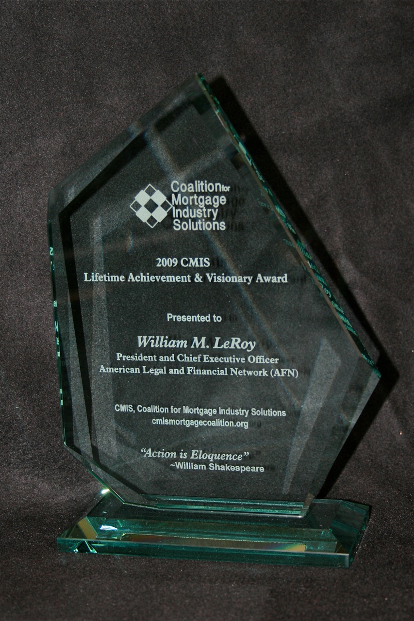 Wil LeRoy CMIS_Lifetime Visionary Award